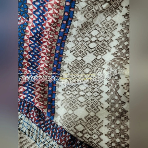 Umgee Boho Southwest Tunic Top sz S - Picture 8 of 8